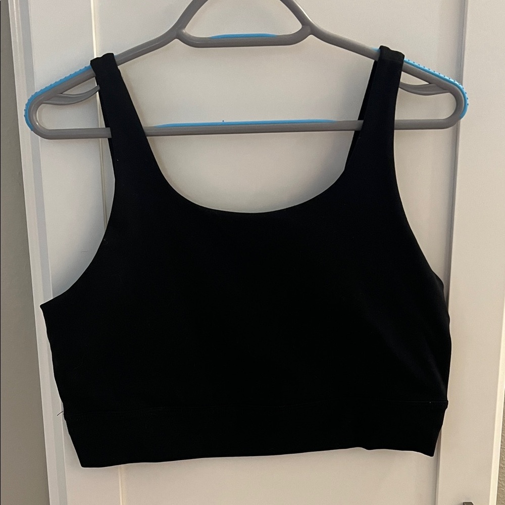 Nike yoga Black sports bra